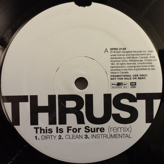This is For Sure by Thrust (12" Vinyl)